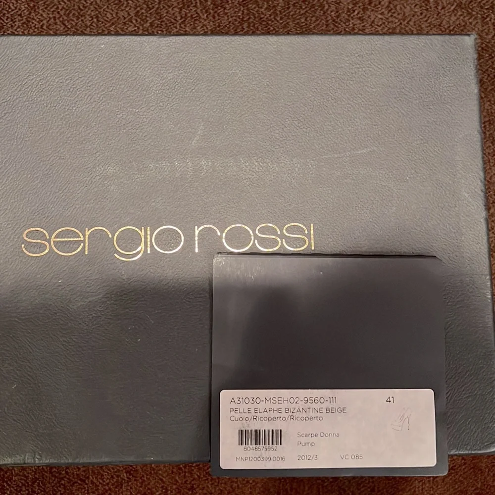 Sergio Rossi Scarpe Donna Pump - Picture 6 of 6